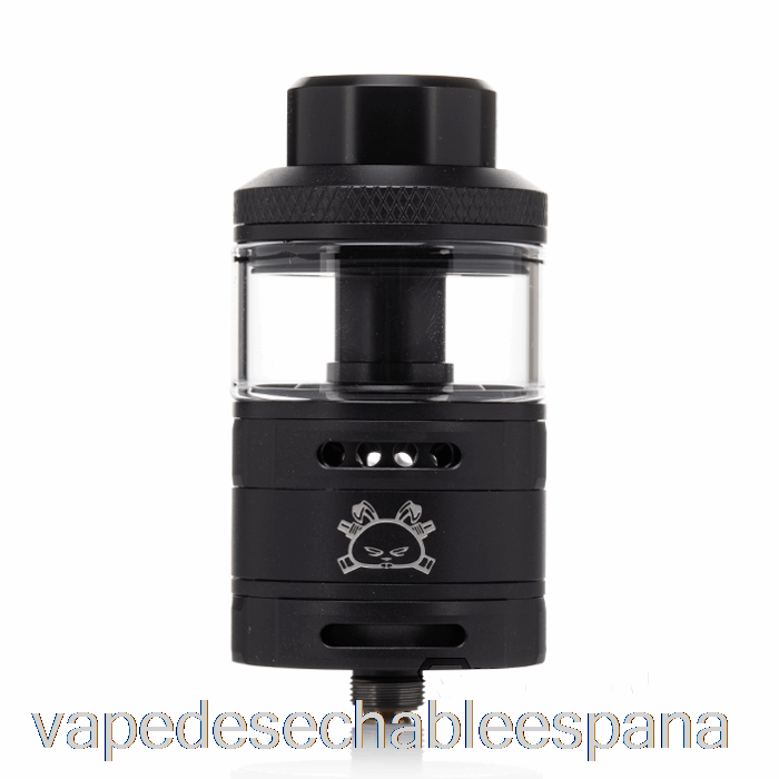Vape España Hellvape Fat Conejo 28mm Rta Negro Con Logo Blanco